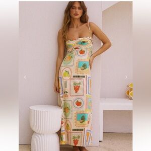 NWT- SOLD OUT AGATA MIDI DRESS - RUNAWAY THE LABEL